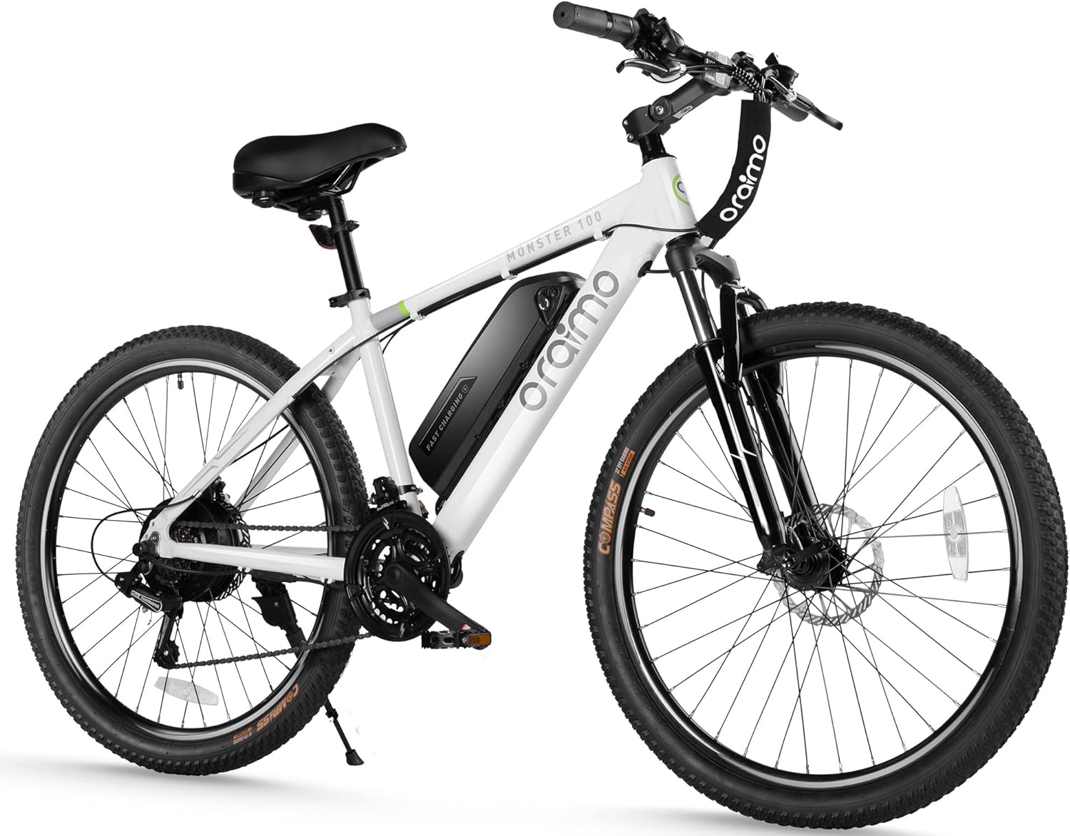 Adult Electric Bike, 350W BAFANG Motor (500W Peak), 4A 3H Fast Charging, 468Wh Li-Ion Battery, 21 Speed Gears, Air Saddle, 45 Miles 20 MPH 26" Mountain Bike Electric Bike, ANSI/CAN/UL2849 Compliant