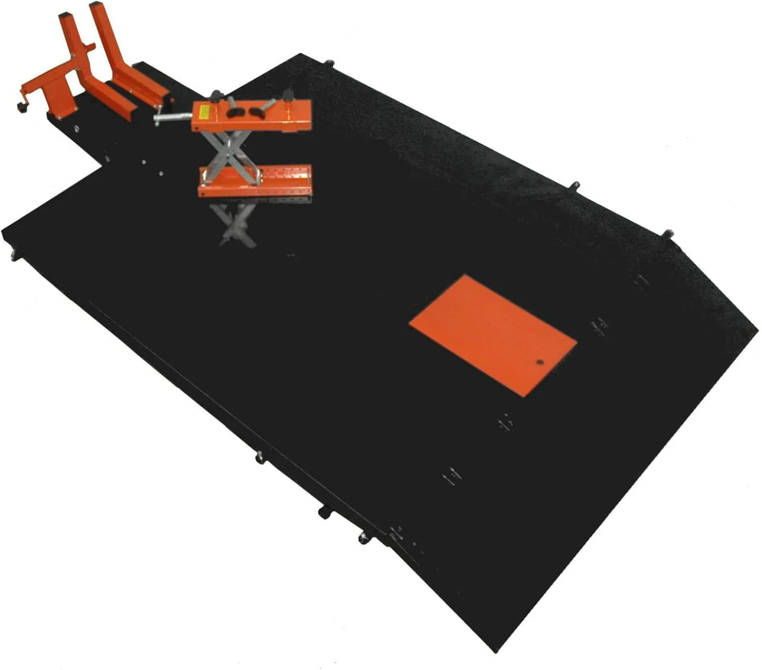 APlusLift MT1500X 1500LB Air-Operated Motorcycle & ATV Lift Table �C 48" Wide with Side Extensions, 2-Year Warranty
