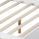 Twin/Full Size Wooden Daybed with 3 Drawers with Storage Shelves