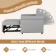 3-in-1 Pull-out Convertible Adjustable Reclining Sofa Bed