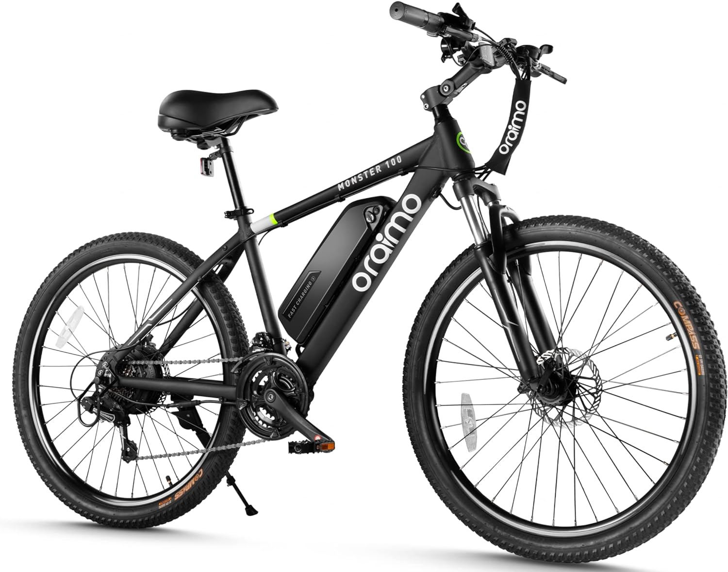 Adult Electric Bike, 350W BAFANG Motor (500W Peak), 4A 3H Fast Charging, 468Wh Li-Ion Battery, 21 Speed Gears, Air Saddle, 45 Miles 20 MPH 26" Mountain Bike Electric Bike, ANSI/CAN/UL2849 Compliant