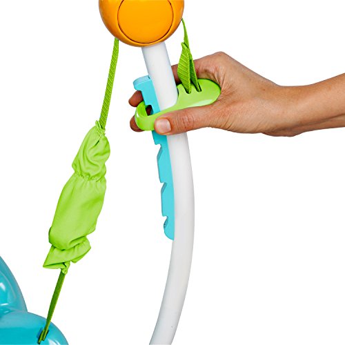 Bright Starts Disney Baby Finding Nemo Activity Center Jumper with Interactive Toys, 360° Seat, Adjustable Positions