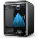 2024 New Version Creality K1C 3D Printer, 600mm/s Fast Printing Speed and Clog-free Direct Extruder, Support 300℃ Printing and Carbon Fiber Filament, Auto Leveling and AI Camera 8.66*8.66*9.84 inch