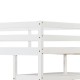 Twin Size Loft Bed with Desk and Storage Stairs Loft Bed Frame with Shelves and Safety Guardrails