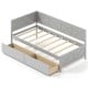 Twin Size Daybed with 2 Storage Drawers No Box Spring Needed