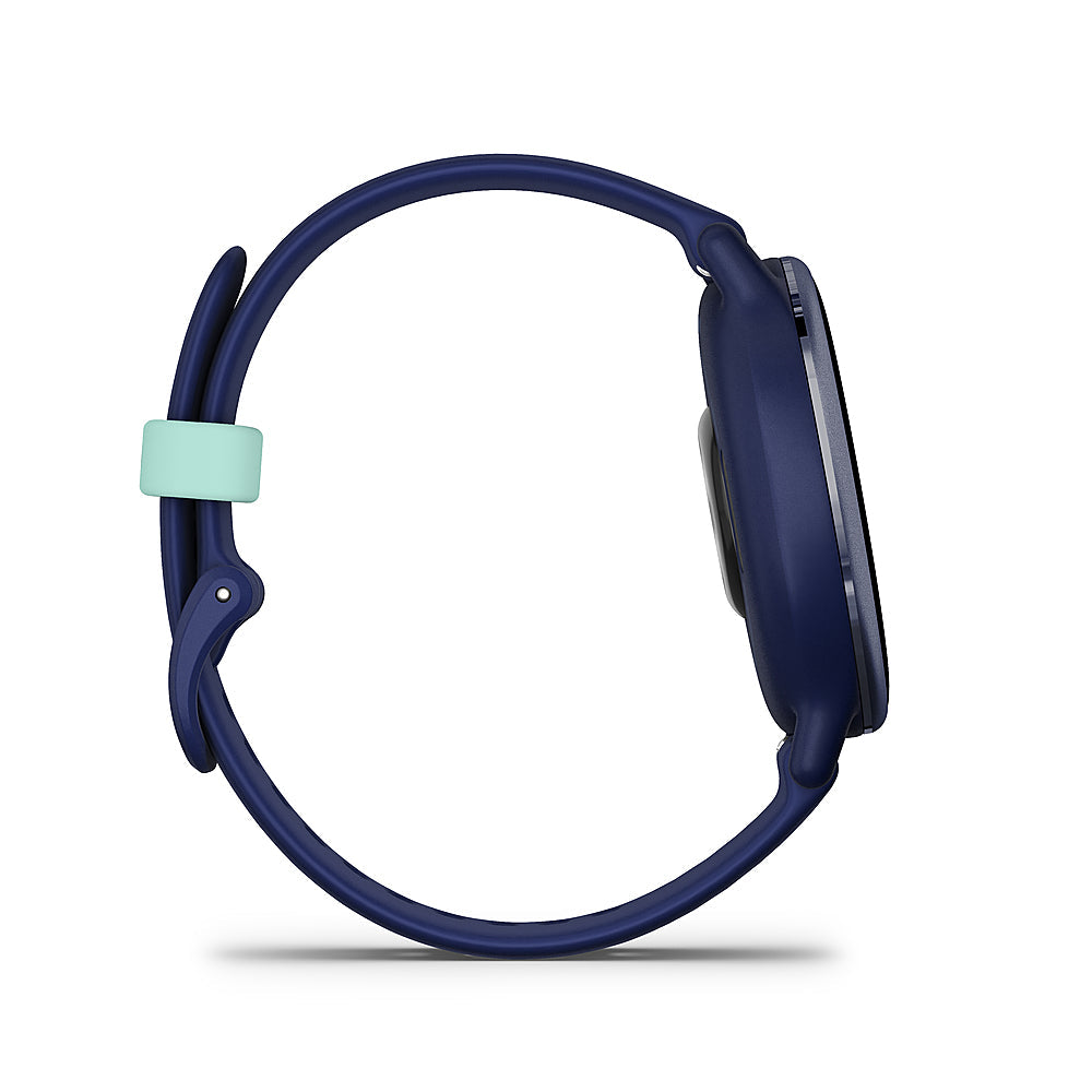 Garmin - vívoactive 5 GPS Smartwatch 42 mm Fiber-reinforced polymer - Metallic Navy Aluminum and Navy