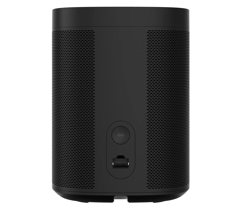 Sonos One Gen 2 Voice-Controlled Wireless Smart Speaker with Alexa & Google Assistant, Black/White