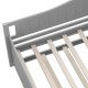 Twin Size Daybed with Trundle and Slats Support on Wheels