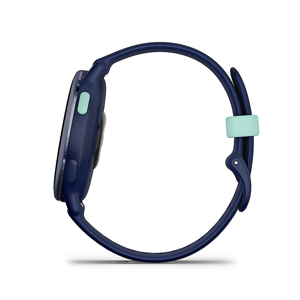 Garmin - vívoactive 5 GPS Smartwatch 42 mm Fiber-reinforced polymer - Metallic Navy Aluminum and Navy