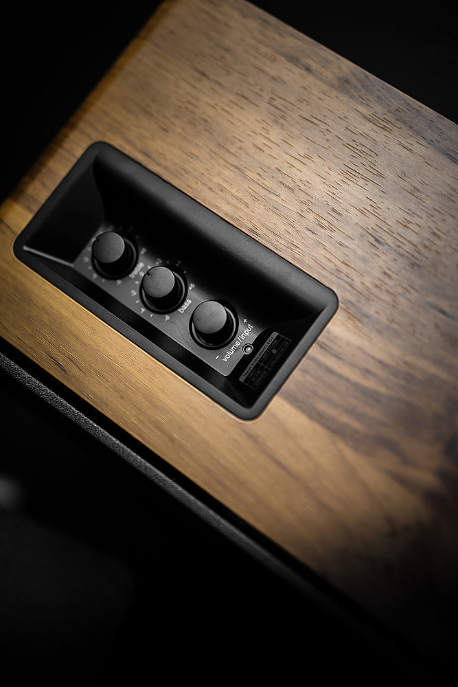 Edifier - R1280DB Powered Bluetooth Bookshelf Speakers, Computer Speakers - 42W RMS Optical Input - Wireless Studio Monitors - Brown