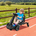 6V Kids Ride on Drift Car with 360° Spin and 2 Adjustable Heights