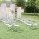 4 Pack Metal Folding Chairs with Plastic Seat and Back