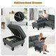 Reversible Sectional Sofa Couch L-Shaped Sofa Couch with Ottoman