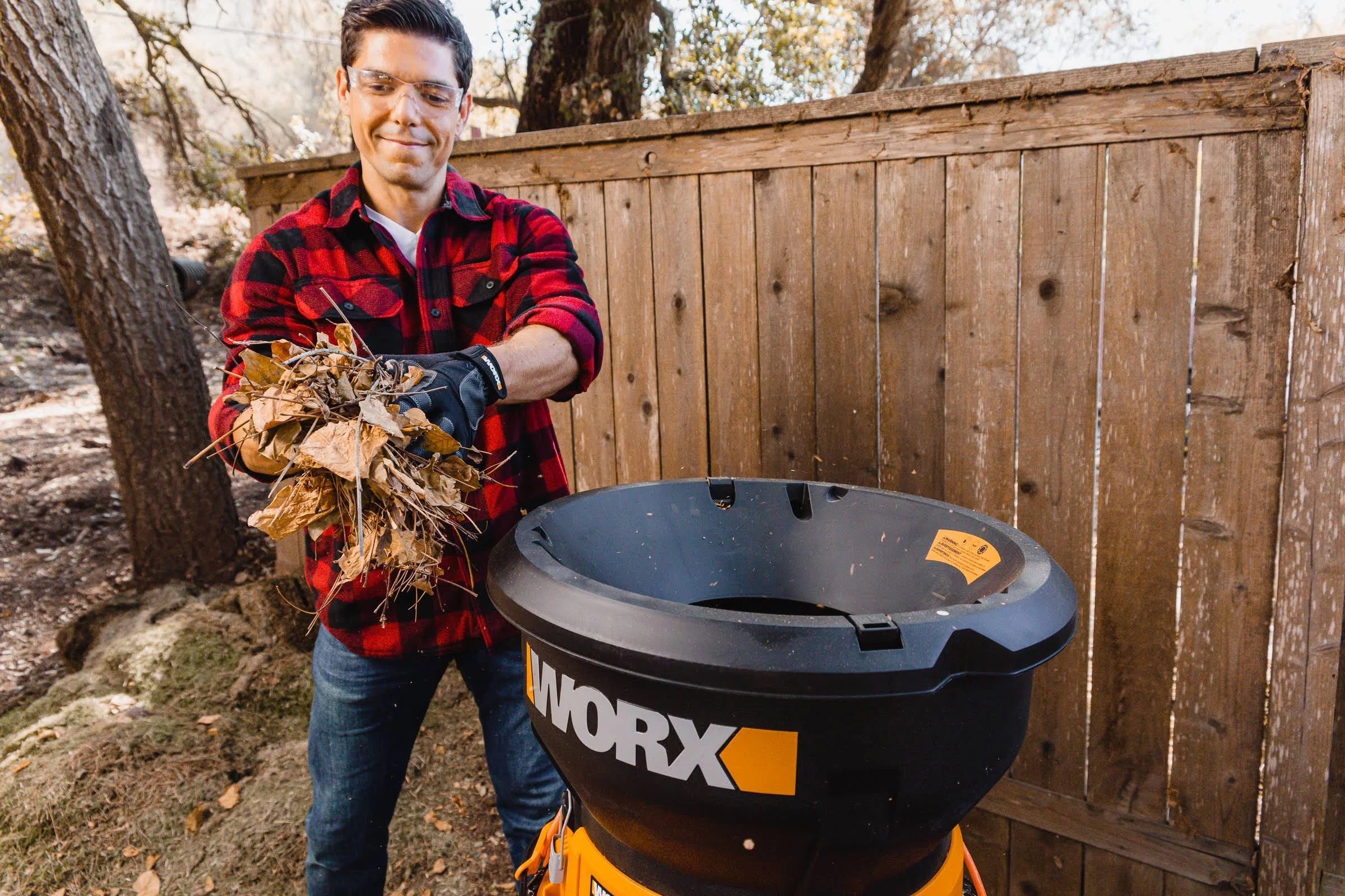 Worx WG430 13 Amp Electric Leaf Mulcher