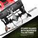 Corded Electric Tiller and Cultivator 9-Inch Tilling Depth