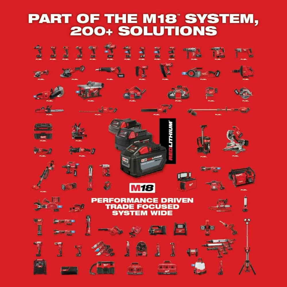 Milwaukee M18 FUEL High Torque 1/2 Impact Wrench with Friction Ring Kit 2767-22R from Milwaukee