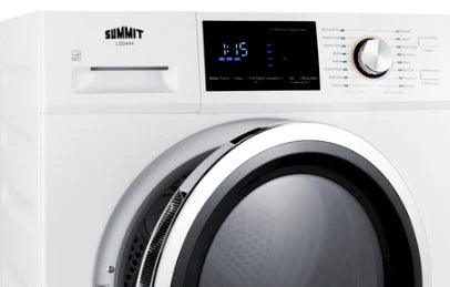 Summit 24” Wide Energy Star Certified 208/204V Heat Pump Dryer