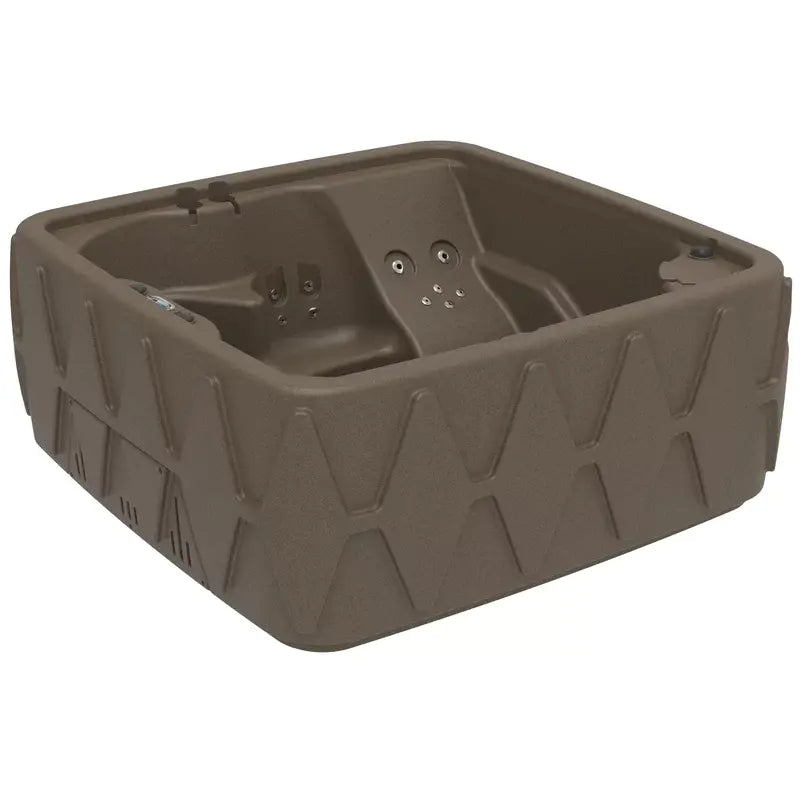 Aquarest Spas,Jet Square Plug And Play Hot Tub with Ozonator