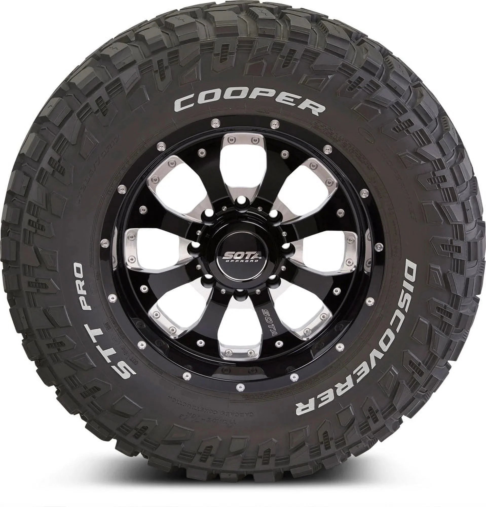 Set of 4 Cooper Discoverer STT Pro LT275/70R18/10 125P Tires �C Heavy Duty All-Terrain Performance